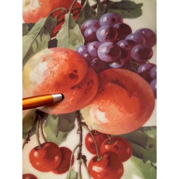 Vintage large decorative hanging bowl- Victoria Austria - Picture 5 of 12